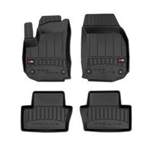 FROGUM FRG 3D408814 - Rubber mats proLine 3D (rubber / tpe, set, 4 pcs, colour black) fits: OPEL ZAFIRA B 07.05-04.15 Minivan