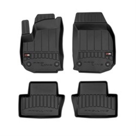 FROGUM FRG 3D408814 - Rubber mats proLine 3D (rubber / tpe, set, 4 pcs, colour black) fits: OPEL ZAFIRA B 07.05-04.15 Minivan