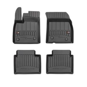 FROGUM FRG 3D407640 - Rubber mats proLine 3D (rubber / tpe, set, 4 pcs, colour black) fits: FORD FOCUS IV 01.18- Hatchback / Sta