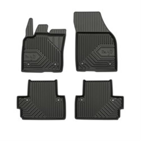 FROGUM FRG77407541 - Rubber mats No. 77 (front/rear, ultraflex dp, set, 4 pcs, colour black) fits: VOLVO C30 10.06-12.12