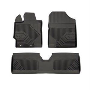 FROGUM FRG77407749 - Rubber mats No. 77 (front/rear, ultraflex dp, set, 3 pcs, colour black) fits: TOYOTA YARIS 12.10-