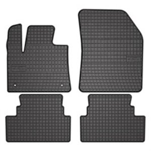 FROGUM MMT A040 401808 - Rubber mats BASIC (front/rear, rubber, set, 4 pcs, colour black) fits: OPEL GRANDLAND / GRANDLAND X 06.