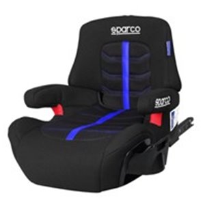 SPARCO SPRO 900IBL - Car seat SK900 ECE R44/04 (22-36 kg.), Black/Blue, perforated polyester / plastic / polyester, ISOFIX