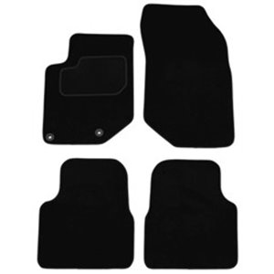 MAMMOOTH MMT A041 PGT301 PRM 01 - Velour mats (front/rear, velours, set, 4 pcs, colour black) fits: PEUGEOT 2008 II 08.19- SUV