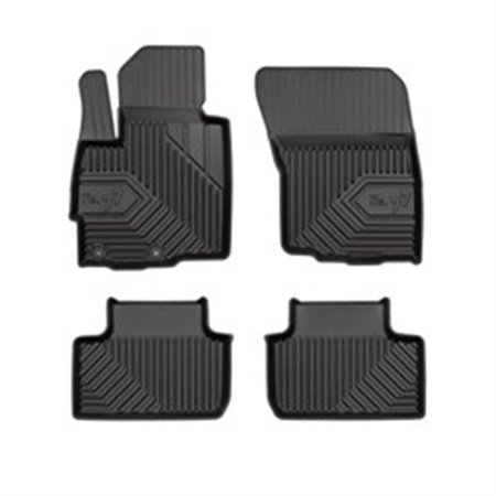 FROGUM FRG77407503 - Rubber mats No. 77 (front/rear, ultraflex dp, set, 4 pcs, colour black) fits: CITROEN C4 AIRCROSS MITSUBIS