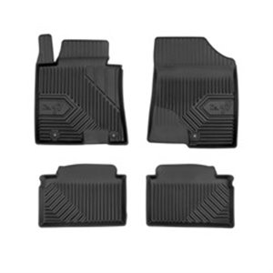 FROGUM FRG77408067 - Rubber mats No. 77 (front/rear, ultraflex dp, set, 3 pcs, colour black) fits: HYUNDAI I30 11.11-