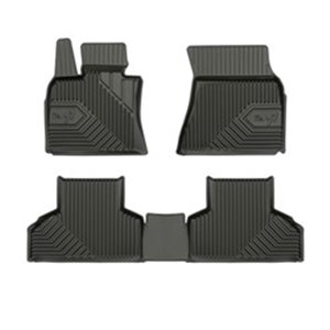 FROGUM FRG77408463 - Rubber mats No. 77 (front/rear, ultraflex dp, set, 3 pcs, colour black) fits: BMW X5 (F15, F85) 08.13-07.18