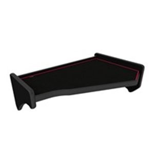 F-CORE PK67 RED - Cabin shelf (middle, middle, colour: red, series: CLASSIC) fits: SCANIA L,P,G,R,S 09.16-