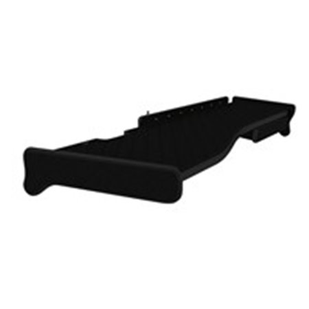 F-CORE FT16 BLACK - Cabin shelf (extra drawer under table top LED panel, white light long, long, colour: black, series: ELEGAN