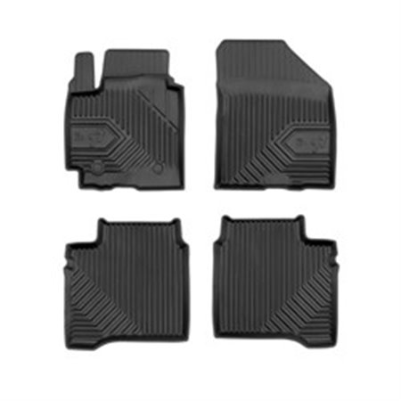 FROGUM FRG77408272 - Rubber mats No. 77 (front/rear, ultraflex dp, set, 4 pcs, colour black) fits: SUZUKI BALENO 02.16-