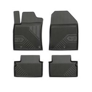 FROGUM FRG77409521 - Rubber mats No. 77 (front/rear, ultraflex dp, set, 4 pcs, colour black) fits: HYUNDAI I30 11.16-