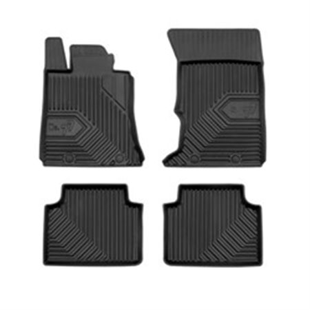 FROGUM FRG77408920 - Rubber mats No. 77 (front/rear, ultraflex dp, set, 4 pcs, colour black) fits: ALFA ROMEO GIULIA 10.15-