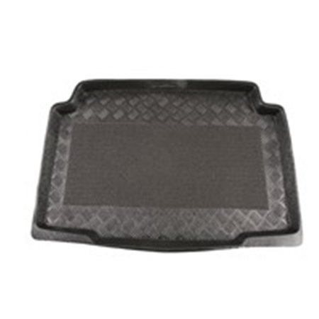 REZAW-PLAST 102144 - Stövelmatta Bålfoder med halkfri matta (bak, plast, 1 st, svart, bottenvåning i en låda) passar: MINI CL