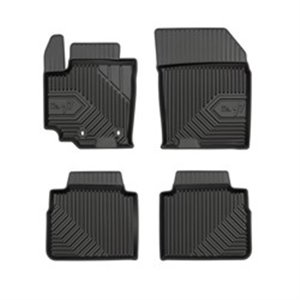 FROGUM FRG77408036 - Rubber mats No. 77 (front/rear, ultraflex dp, set, 4 pcs, colour black) fits: SUZUKI SX4 S-CROSS 08.13-