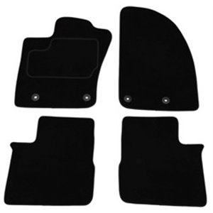 MMT A041 FIA277 PRM 01 Velour mats (front/rear, velours, set, 4 pcs, colour black) fits: