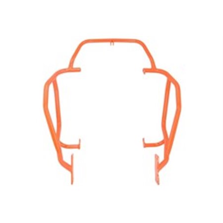 RDMOTO RDM-CF56O - Motorkåpa RD Moto (motorstänger, färg Orange) passar: KTM ADVENTURE 1050 2015-2016
