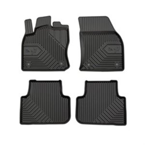 FROGUM FRG77407343 - Rubber mats No. 77 (front/rear, ultraflex dp, set, 4 pcs, colour black) fits: DACIA DUSTER/SUV; VW TIGUAN 0
