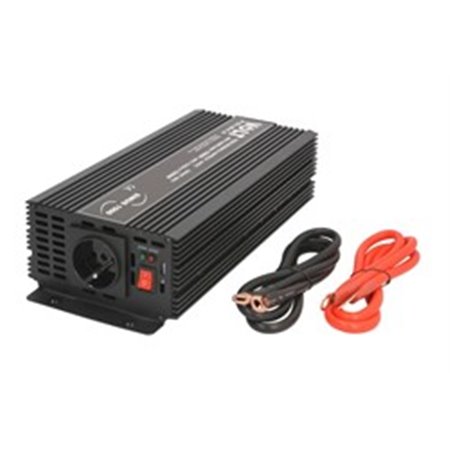 VOLT 24/230 AC-1000 SINUS - Voltage converter (converter 24/230V, 0,3A, constant power 1000W, short circuit protection sinusoid
