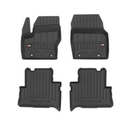 FROGUM FRG 3D409200 - Rubber mats proLine 3D (rubber / tpe, set, 4 pcs, colour black) fits: FORD C-MAX II 04.10-06.19 Minivan