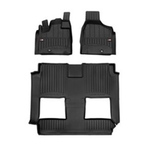 FRG 3D409941 Rubber mats proLine 3D (rubber / tpe, set, colour black) fits: DO
