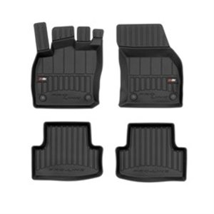 FROGUM FRG 3D409774 - Rubber mats proLine 3D (rubber / tpe, set, 4 pcs, colour black) fits: SEAT ATECA 04.16- Crossover