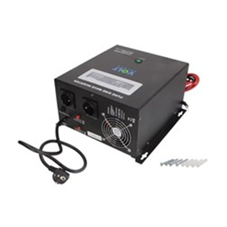 VOLT 24/230 AC-2500 SINUS PRO - Voltage converter (converter-emergency power supply unit 24/230V, 20A, constant power 1800W, top