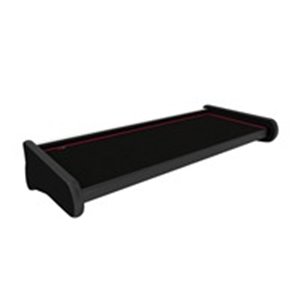 F-CORE PK22 RED - Cabin shelf (middle, middle, colour: red, series: CLASSIC) fits: MERCEDES ACTROS, ATEGO, AXOR 04.96-