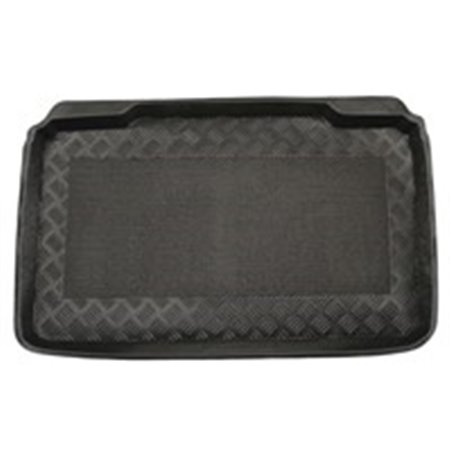 REZAW-PLAST 102146 - Stövelmatta Bålfoder med halkfri matta (bak, plast, 1 st, svart, bottenvåning i en låda) passar: BMW X2