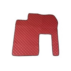 F-CORE RH15 RED Dywanik podłogowy F CORE RENAULT, 1 tk.. (materiał   eco skóra, k