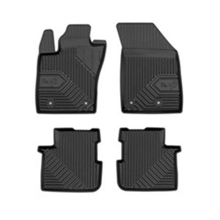 FROGUM FRG77425316 - Rubber mats No. 77 (front/rear, ultraflex dp, set, 4 pcs, colour black) fits: FIAT TIPO 10.15-