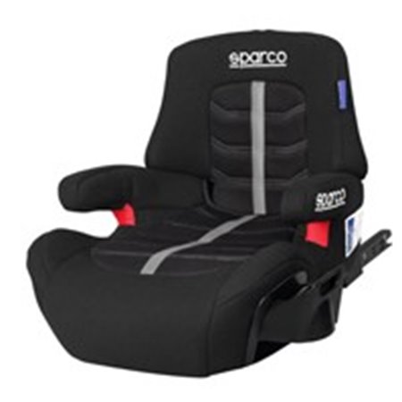 SPARCO SPRO 900IGR - Car seat SK900 ECE R44/04 (22-36 kg.), Black/Grey, perforated polyester / plastic / polyester, ISOFIX