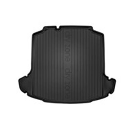 FROGUM FRG DZ405981 - Boot mat rear, material: Rubber / TPE, 1 pcs, colour: Black fits: SKODA RAPID LIFTBACK 07.12-