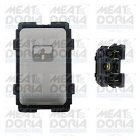 MEAT & DORIA 206052 - Car window regulator switch front R fits: FIAT PANDA 1.1-1.4CNG 09.03-