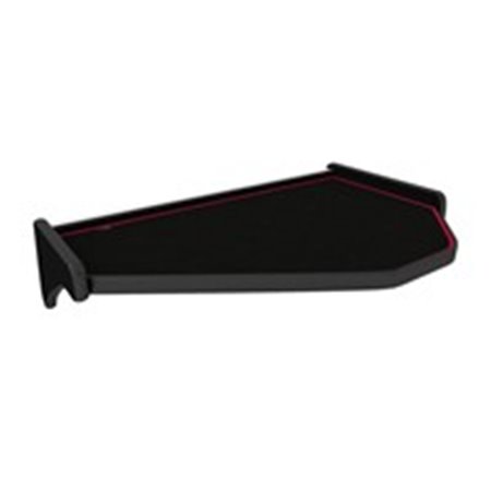F-CORE PK46 RED - Cabin shelf (middle no hole in floor mat, middle, colour: red, series: CLASSIC) fits: RVI PREMIUM 2 VOLVO FH