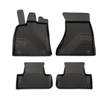 FROGUM FRG77407336 - Rubber mats No. 77 (front/rear, ultraflex dp, set, 4 pcs, colour black) fits: AUDI Q5 11.08-05.17