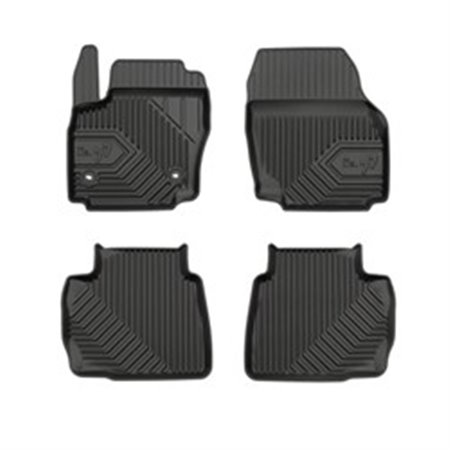 FROGUM FRG77408449 - Rubber mats No. 77 (front/rear, ultraflex dp, set, 4 pcs, colour black) fits: FORD MONDEO IV 03.07-01.15