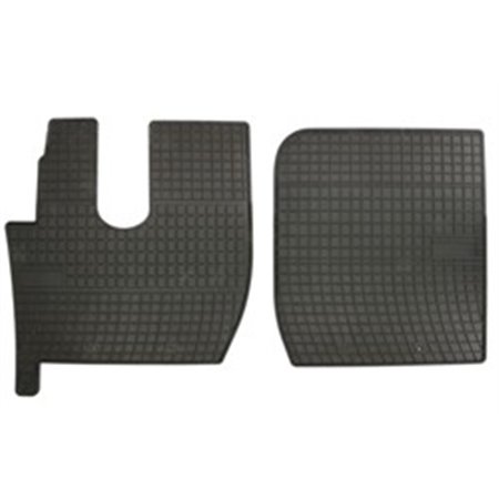 MAMMOOTH MMT A040 411067 - Floor mats BASIC (rubber, 2 pcs, colour black) fits: FORD F-MAX 11.18-