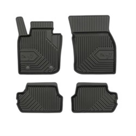 FROGUM FRG77408661 - Rubber mats No. 77 (front/rear, ultraflex dp, set, 4 pcs, colour black) fits: MINI (F55), (F56) 09.13-