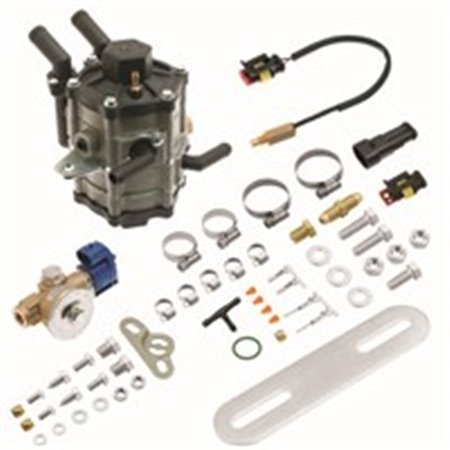AC LPG WGM4210AH - Sekventiell installation vaporizer STAG R02 TWIN, fordonseffekt upp till 280HP, magnetventil, ingångsdiameter