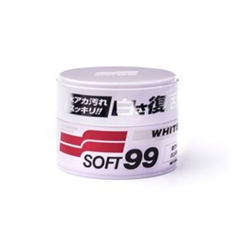 SOFT99 S99 00020 - Vax SOFT99 Vit mjukt vax 350ml avsedd användning (yta): för att skydda applicering: vit färg