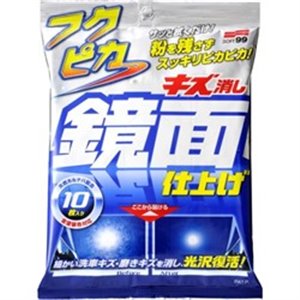 SOFT99 S99 00468 - Wipes SOFT99 Fukupika Wash & Wax Wipes, intended use (surface): for cleaning, for waxing, application: paintw