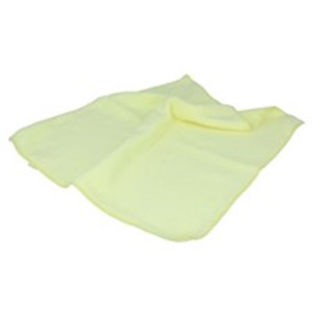 Microfibre cloth by KAJA, yellow, 10 pcs. A practical cloth with versatile use of high quality microfibre. Dimensions of 32 x 32