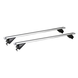 MAMMOOTH MMT RB-003C1 135 - Base roof rack complete aluminium, silver, payload: 90 kg., length: 135 cm., integrated railings/rai