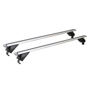MAMMOOTH MMT RB-003C 135 - Base roof rack complete aluminium, silver, payload: 90 kg., length: 135 cm., Protruding railings, loc