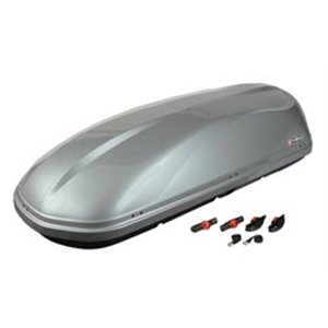 MAMMOOTH MMT MOCS0391-17 520GR - Roof box, way of opening: from both sides, colour: titanium, (capacity: 520 l, 200x80x43 cm, pa