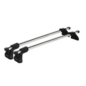 Aluminium roof racks (load bars). Each package contains one pair, 2 pieces of complete basic load bars with feet. Requires a mou