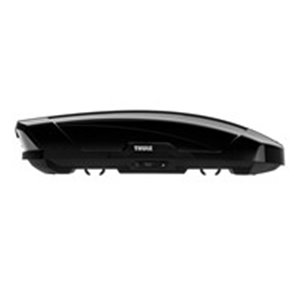 The THULE Motion XT M roof-mounted cargo box with a capacity of 400 litres is one of the top-quality Thule roof-mounted cargo bo