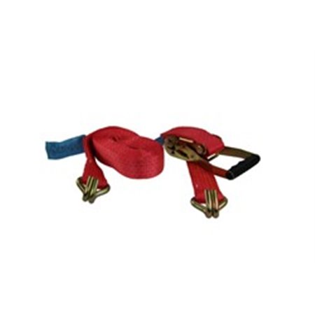 CARGOPARTS PK06M-01-5T - Transporting belt 6m/5,5+0,5m, rated voltage power Stf: 300daN, strength: 2500/5000daN, with a a ratche