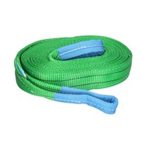 CARGOPARTS CARGO-SL-FLT2-2T6M - Lifting slings (two-ply eye 2t, 6m, green)