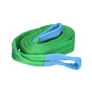 CARGOPARTS CARGO-SL-FLT2-2T4M - Lifting slings (two-ply eye 2t, 4m, green)